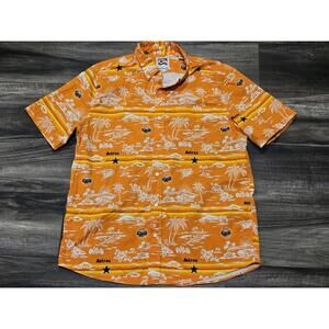 REYN SPOONER Houston Astros Cooperstown Collection Button Up Shirt Mens XL